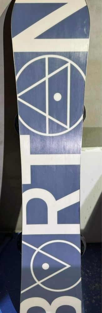 Deska snowboardowa Burton Custom X 162 cm z wiazaniami