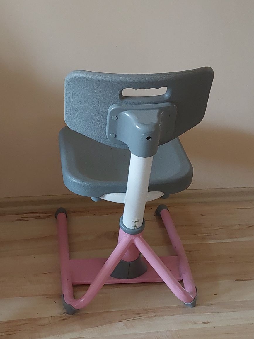 Krzesło do biurka dla dziecka regulowane Bakalawr