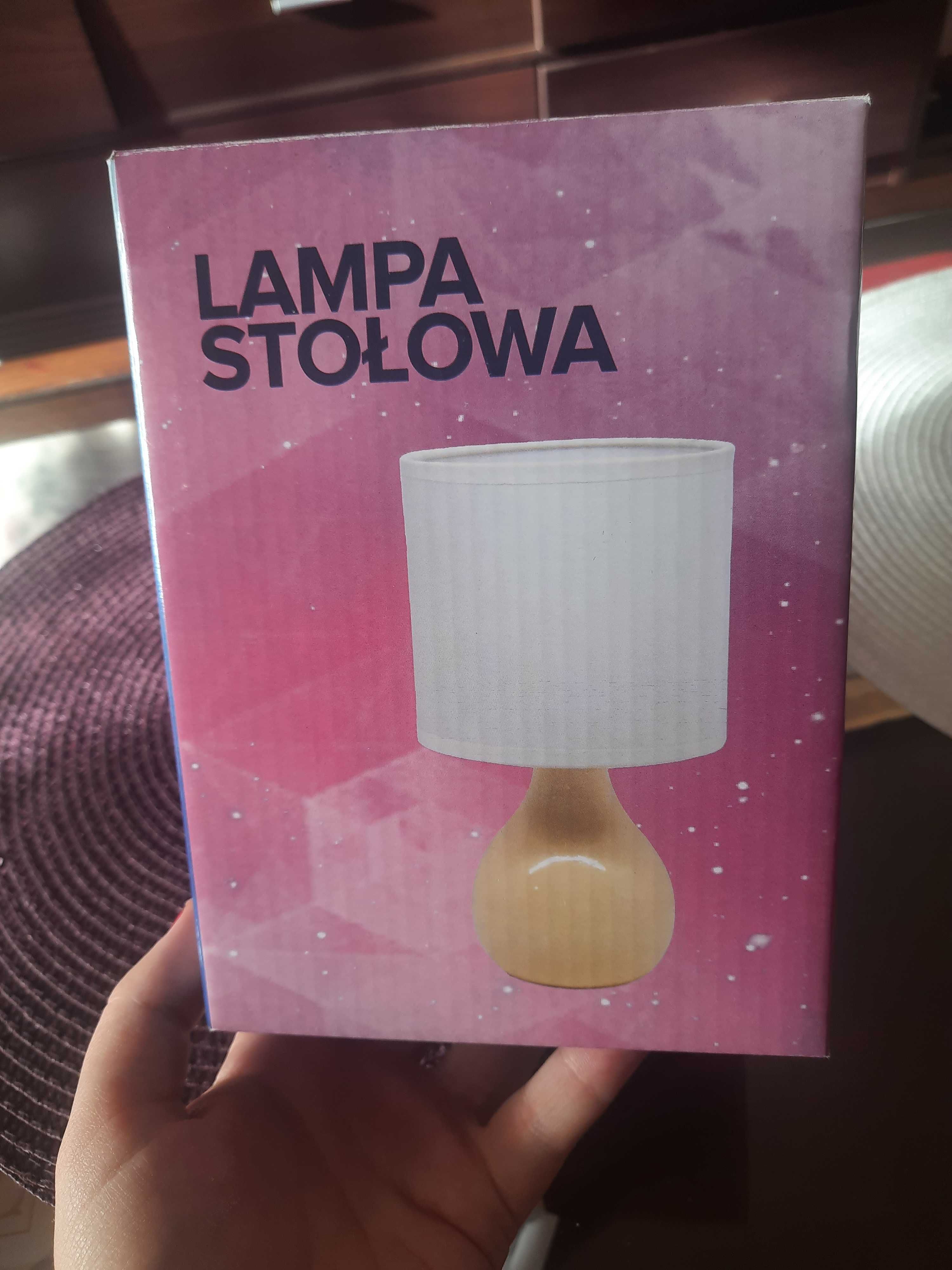 Lampka nocna, stołowa.