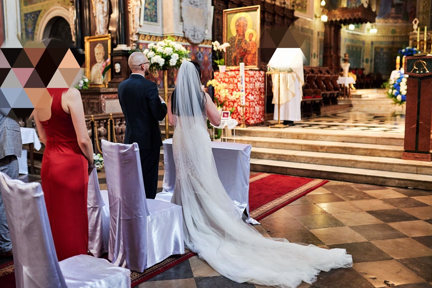 La Sposa Baronia - suknia ślubna syrenka rybka z trenem 40