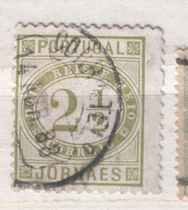 Zn. Hiszpania Mi 46b /1876r, 189 /1889r kas