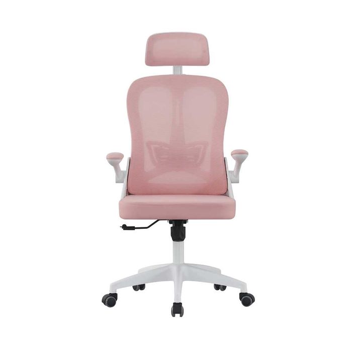 Fotel obrotowy HORSEKING RÓŻOWY ergonomiczny ms28 biurowy gamingowy