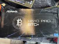 Материнська плата asrock h510 pro btc+