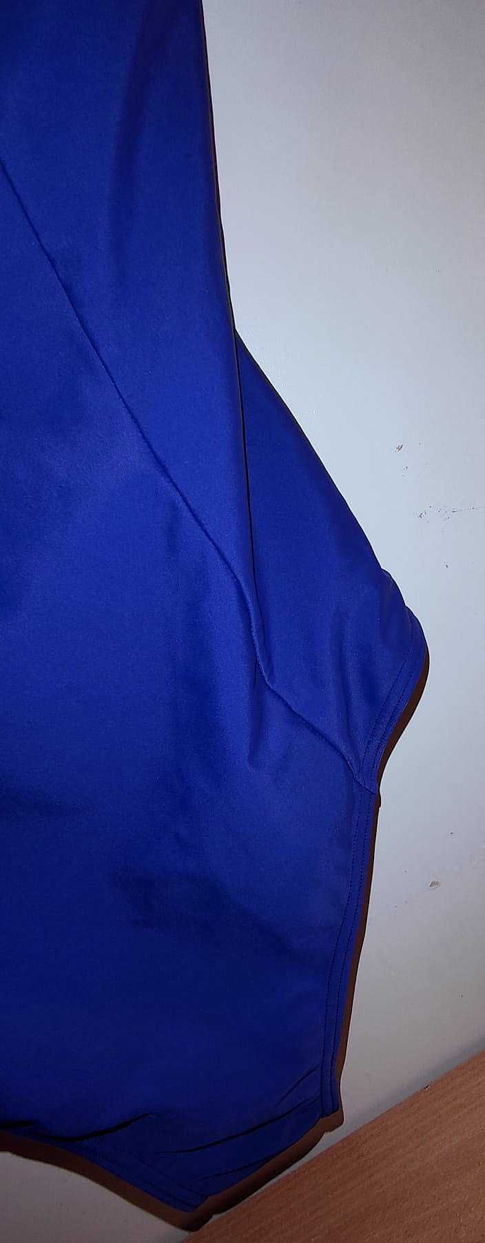 Strój kąpielowy Casual Club damski chabrowy  Stan Bdb+  48 XXXXL