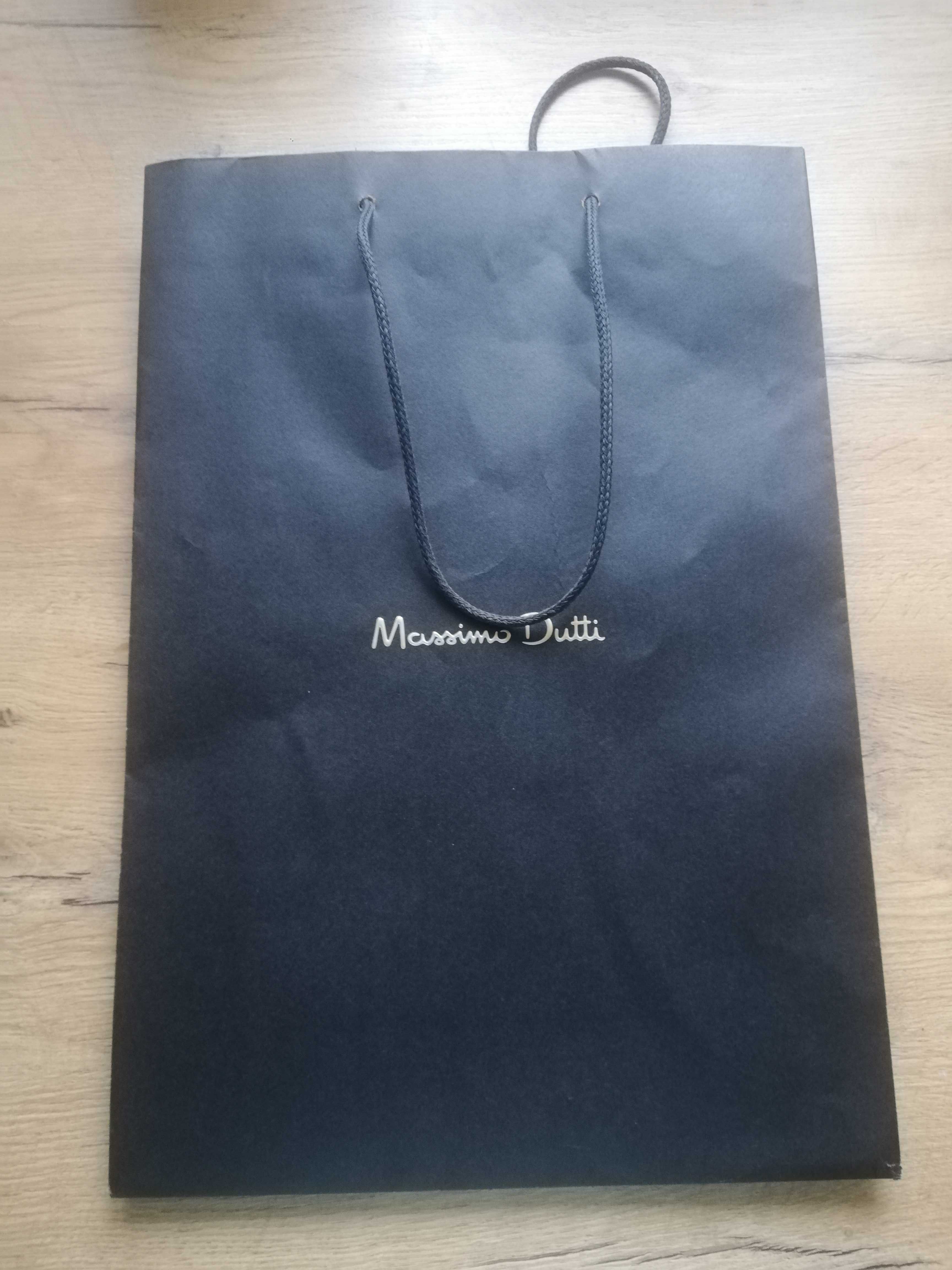 Torebka papierowa Massimo Dutti