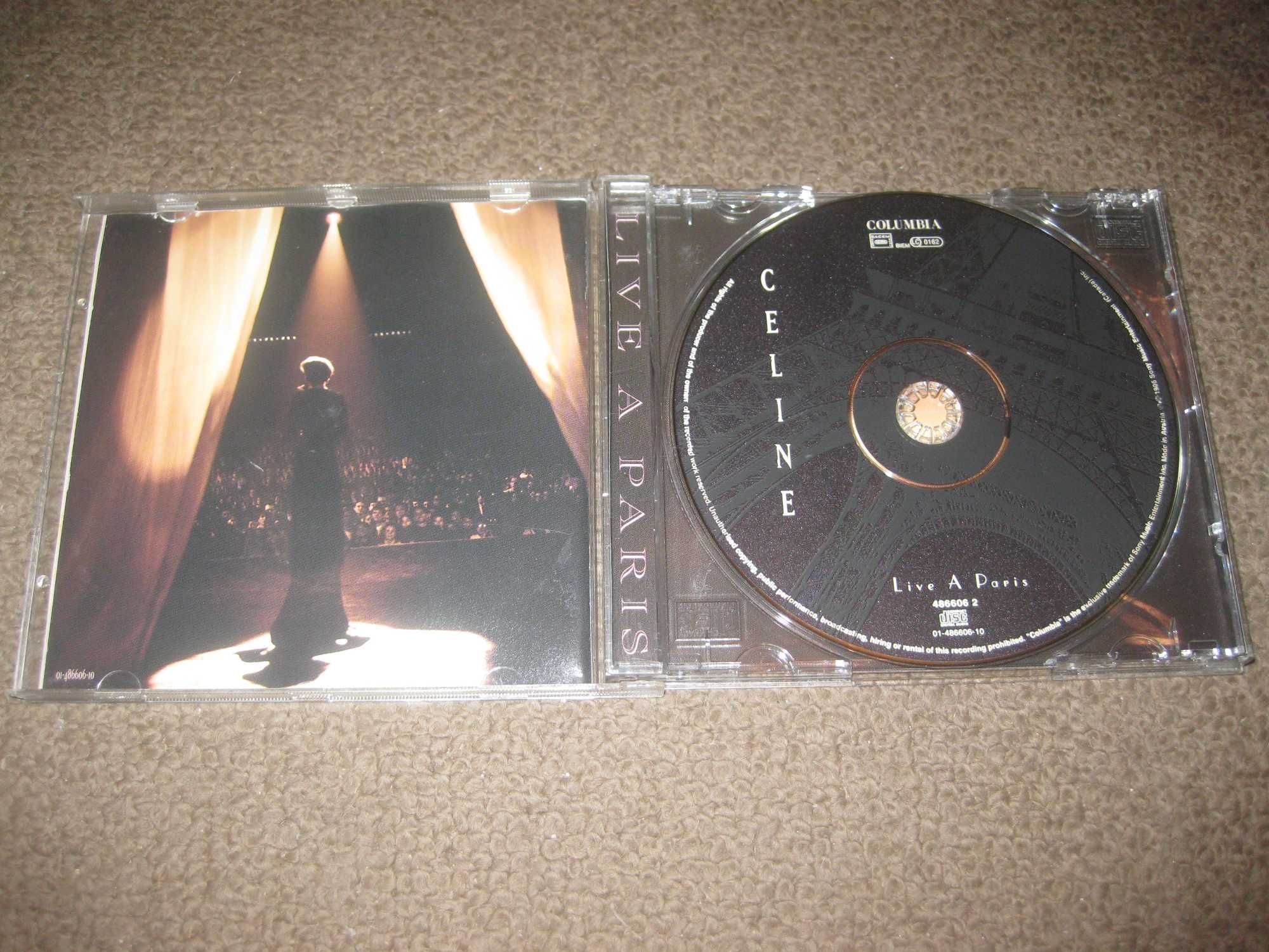 CD da Celine Dion "Live á Paris"