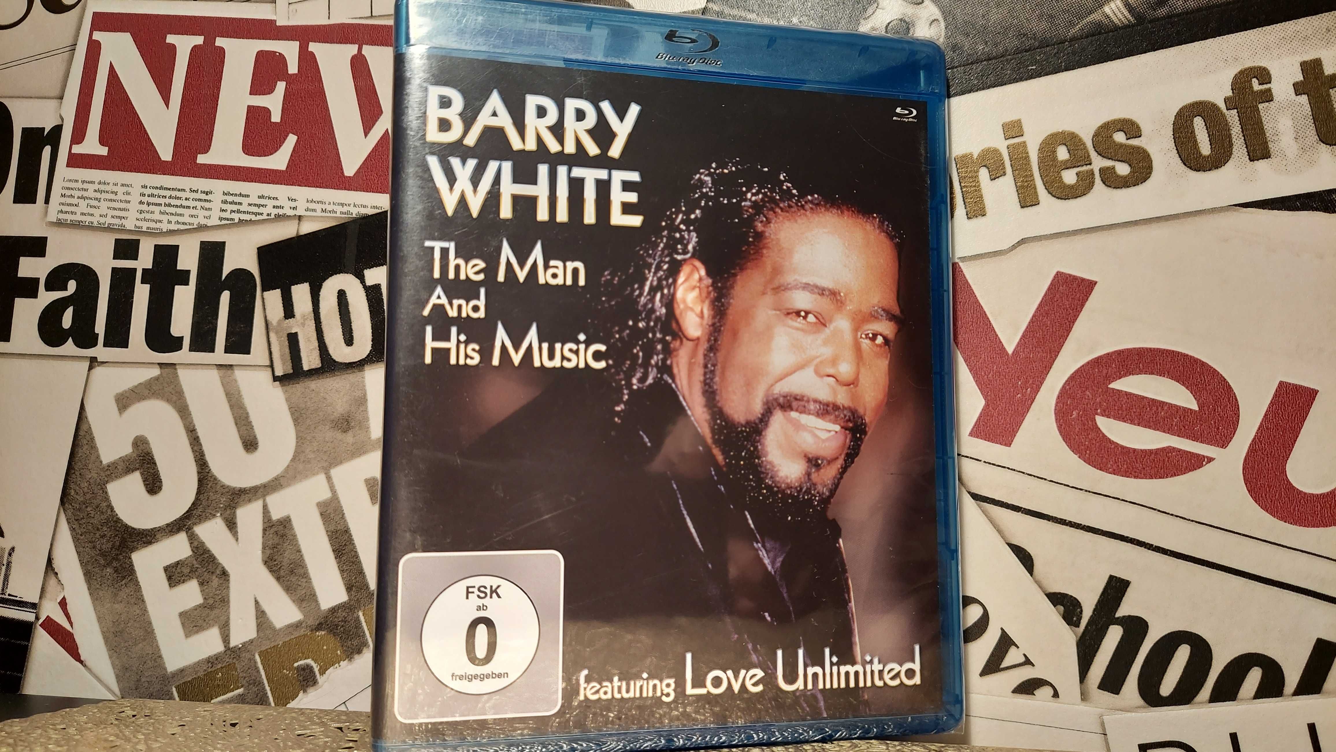 Barry White - The Man And His Music Live Koncert na Blu-ray