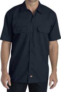 Сорочка Dickies Men's Short-Sleeve Flex Twill Work Shirt Big