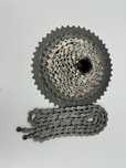 Kaseta + łańcuch shimano deore xt m8000