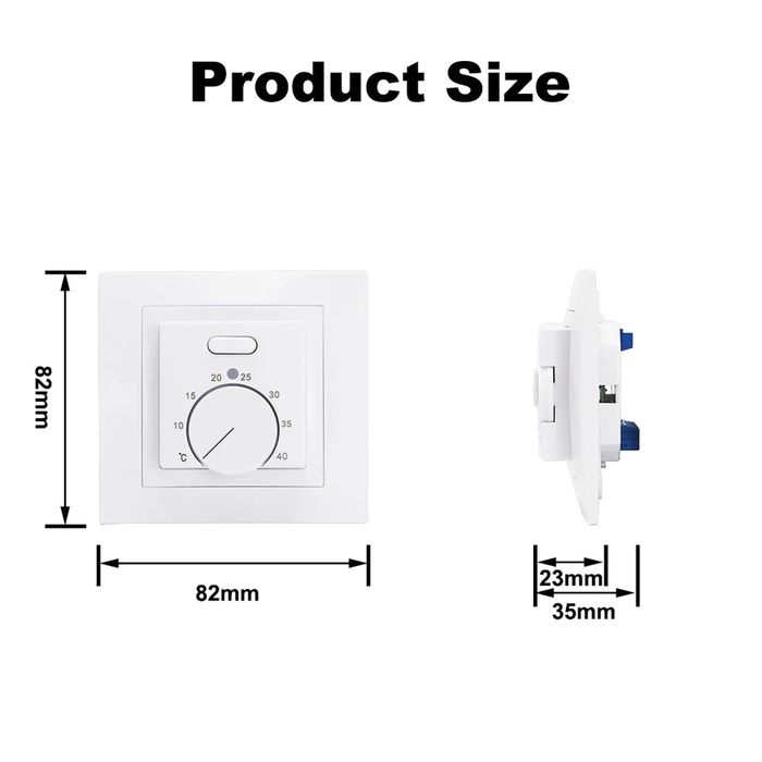 Терморегулятор с датчиком для электрического теплого пола