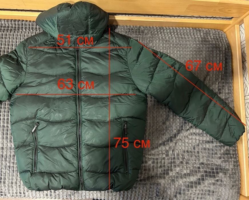 Пуховик зимовий чоловічий Black Vinyl