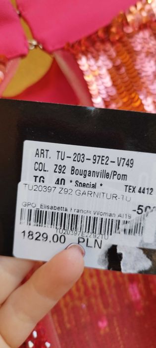 Przecudny kombinezon 2w1 Elisabetta Franchi XS/S