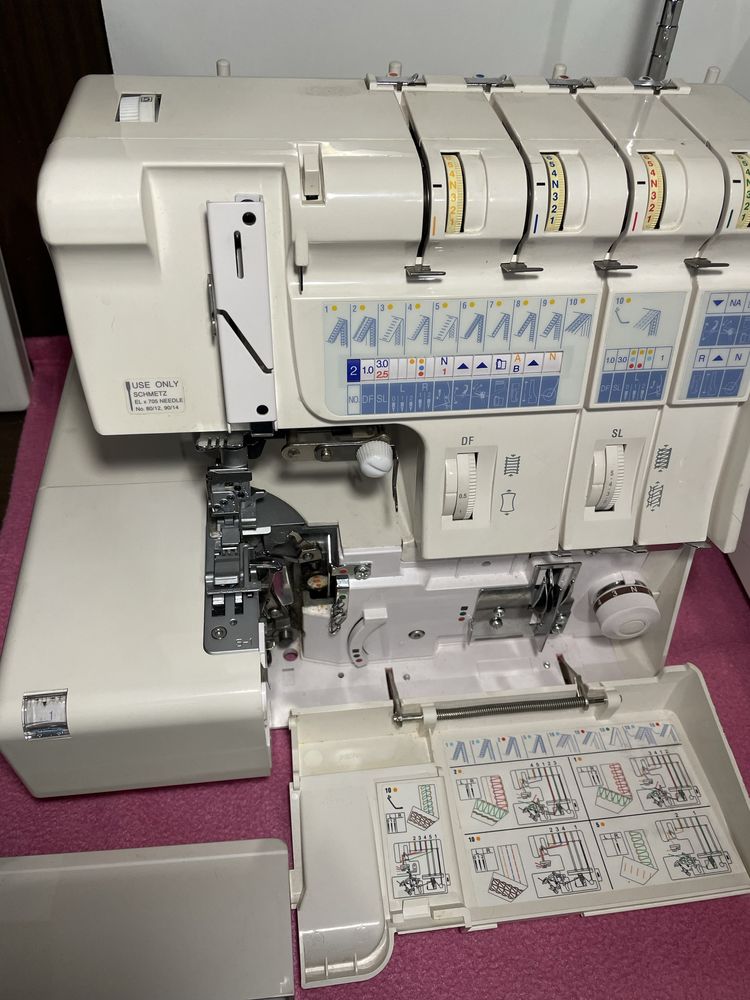 Оверлок коверлок распошивалка Janome 1200D Professional