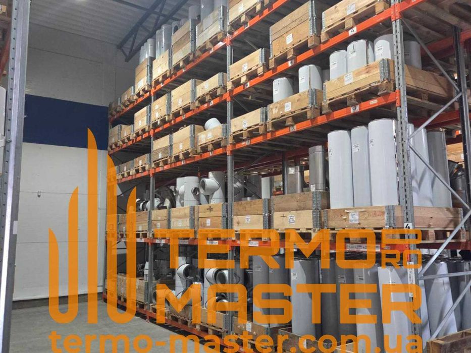 Димохід та комплектуючі (ЧОРНІ труби,трійники,коліна) 160 1мм Утеплені