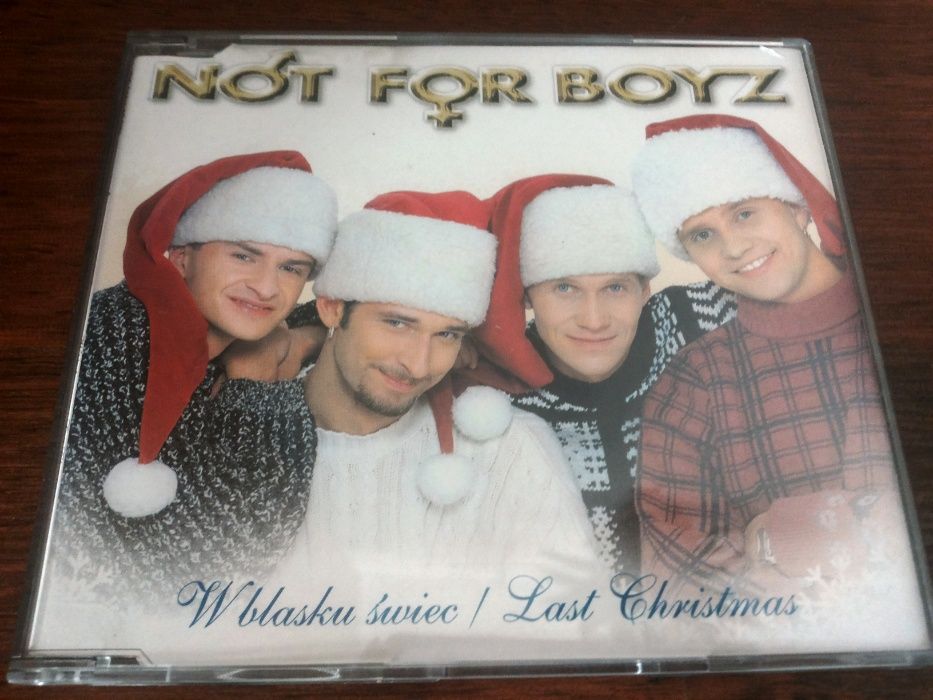 singiel CD - NOT FOR BOYZ - W Blasku Świec / Last Christmas