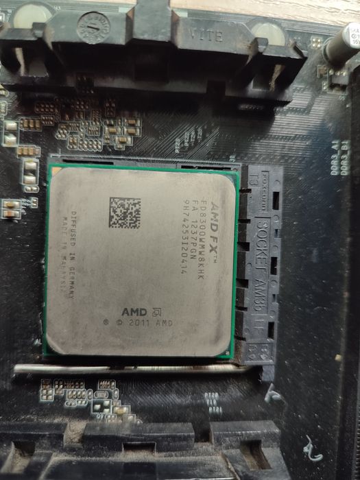 Мат. плата, процесор, озу, Fx 8300, Asrock 760GM, DDR3 hyperx 2x8 1600