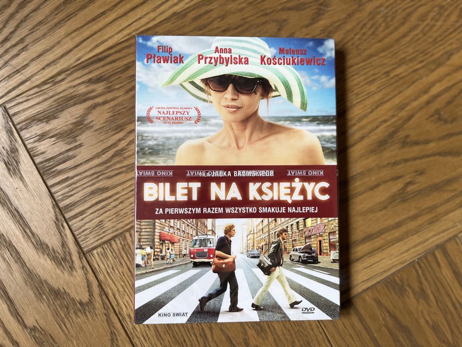 Film na DVD „Bilet na księżyc”. Anna Przybylska, Jacek Barcuch - FOLIA