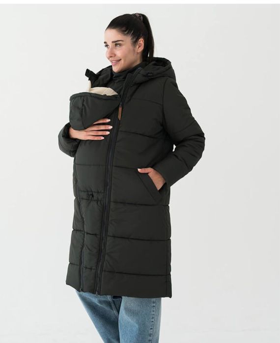 Зимова слінгокуртка/ куртка для вагітних 3в1