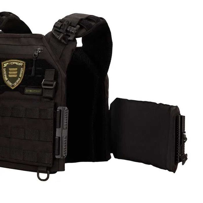 Плитоноска Warmor gen.3 Pro Max з повним комплектом Чорна