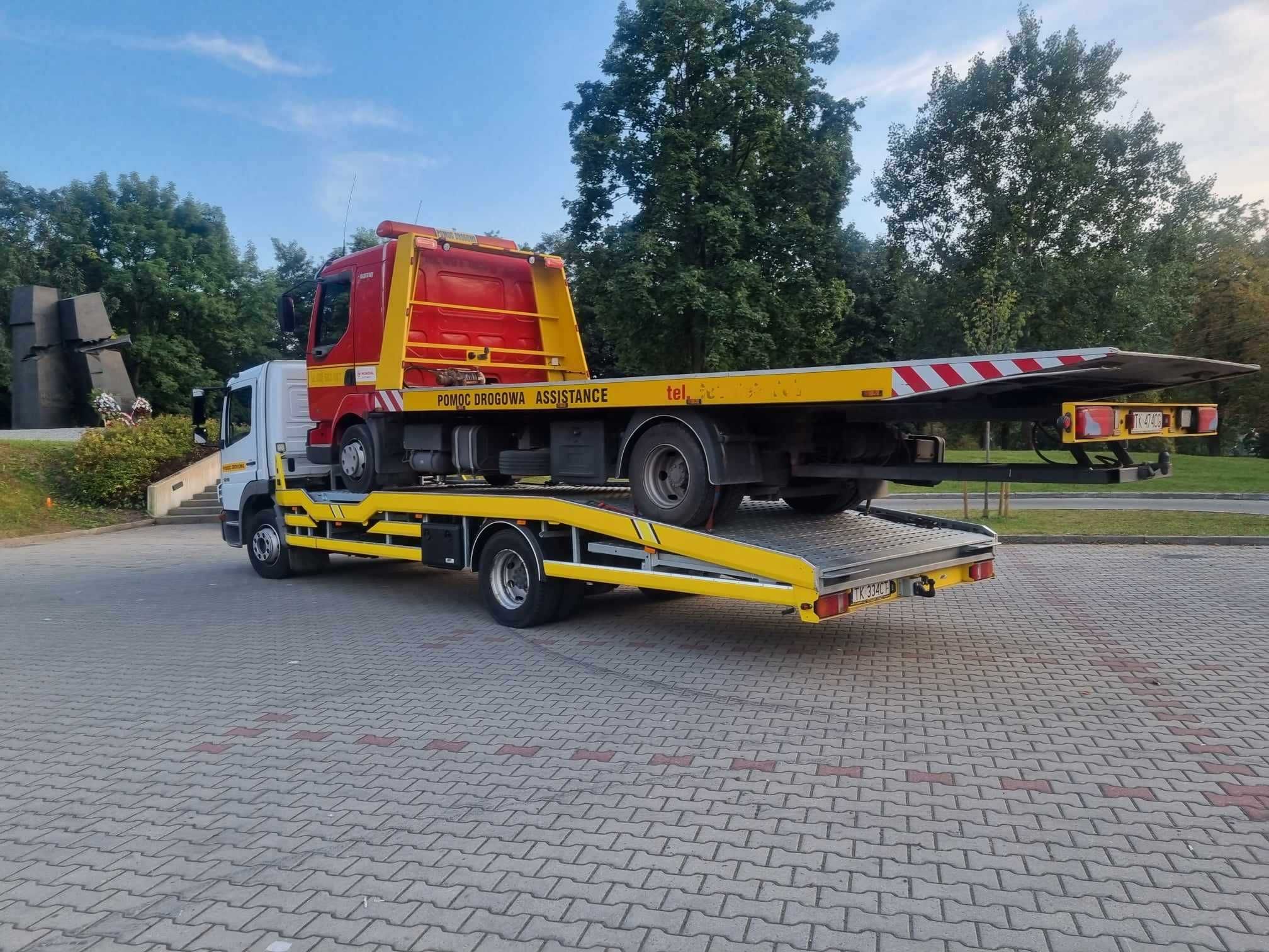 Wynajem laweta ładowność 6600 kg wypożyczalnia maju car