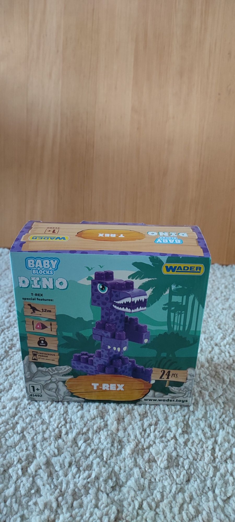 Klocki dinozaur Baby Blocks Dino Klocki T-Rex Wader