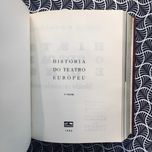 História do Teatro Europeu (obra completa)