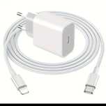 Ładowarka szybka PD 20W do iPhone iPad, 1m