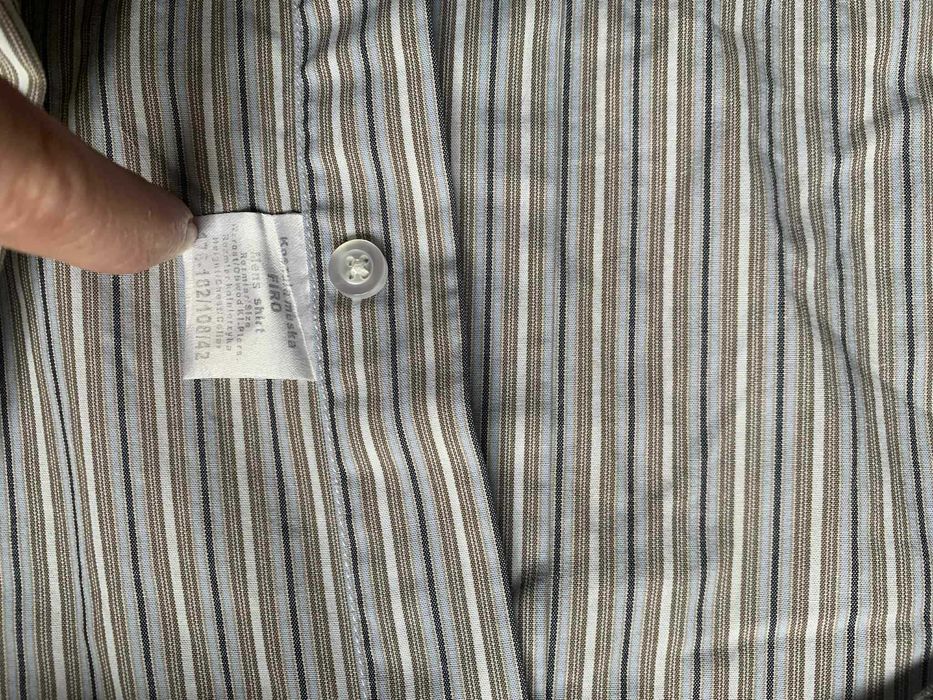 Koszula Sunset Suits męska – paski, rozmiar 42 (L)