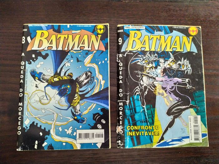 Banda Desenhada Batman - A Queda do Morcego 8 e 9