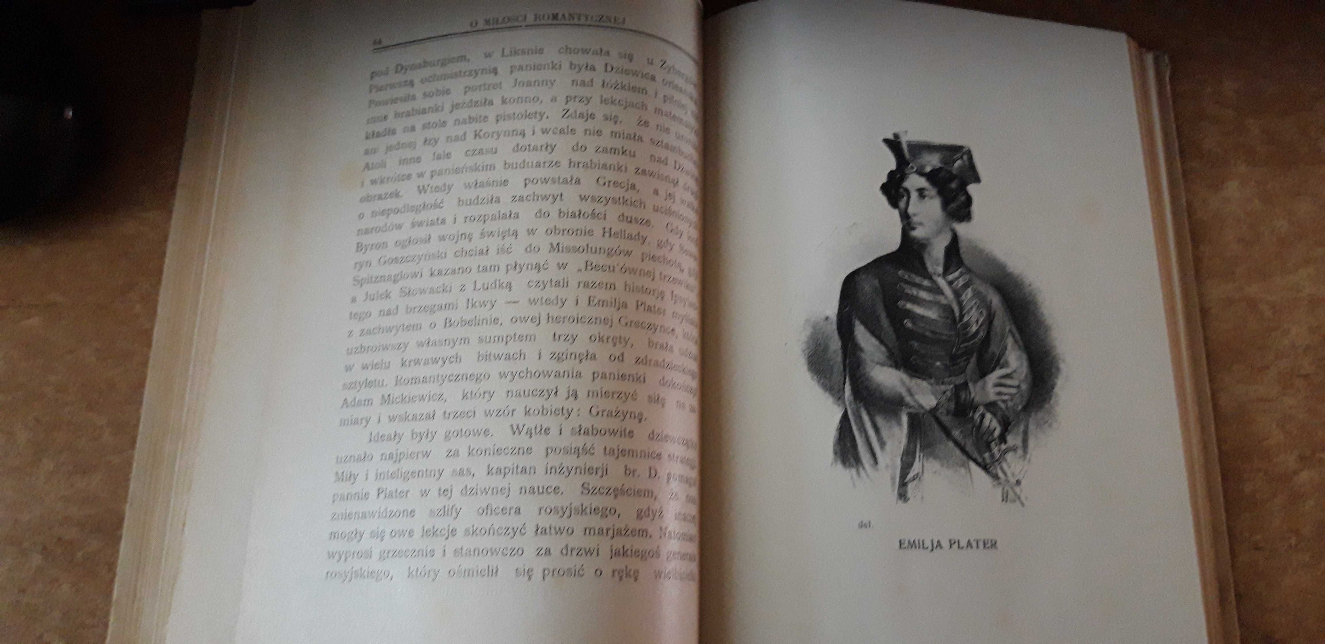 O miłości romantycznej-Wasylewski-Lwów1921,wyd.1,specjalne