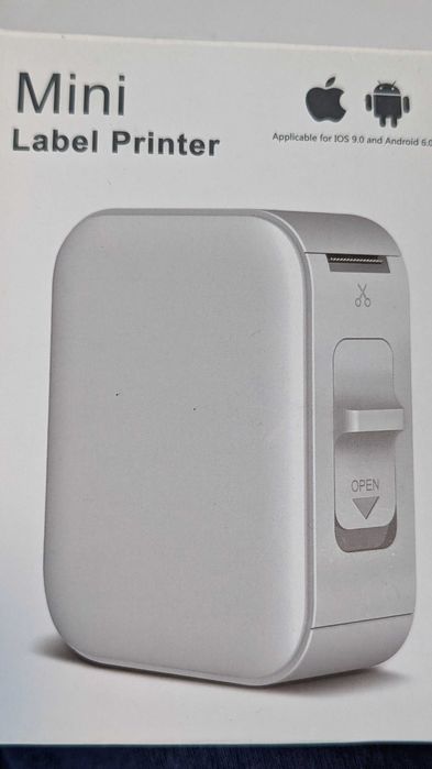 Drukarka etykiet Urządzenie etykietujące Bluetooth Samoprzylepne mini