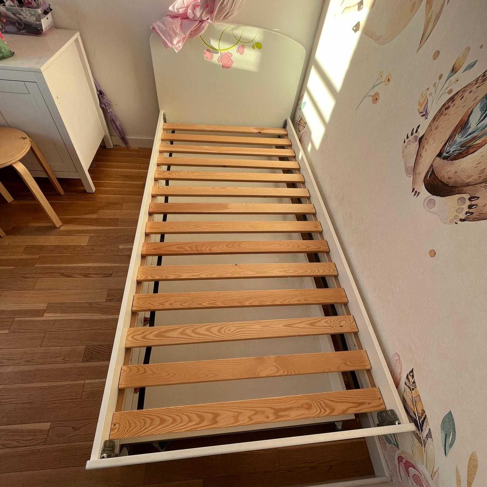 Łóżko Meblik 180x90 - Róża Róż + materac. Odbiór Warszawa