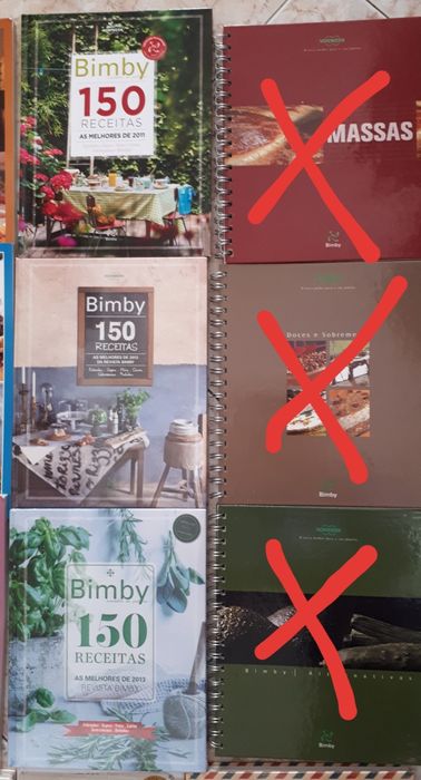 Livros Bimby novos desde 8€