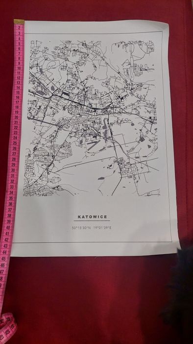 Plakat Katowice  30x45