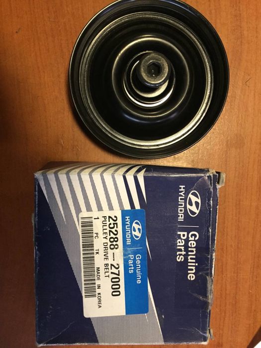 Шкив модуля натяжителя Hyundai оригинал - НОВЫЙ