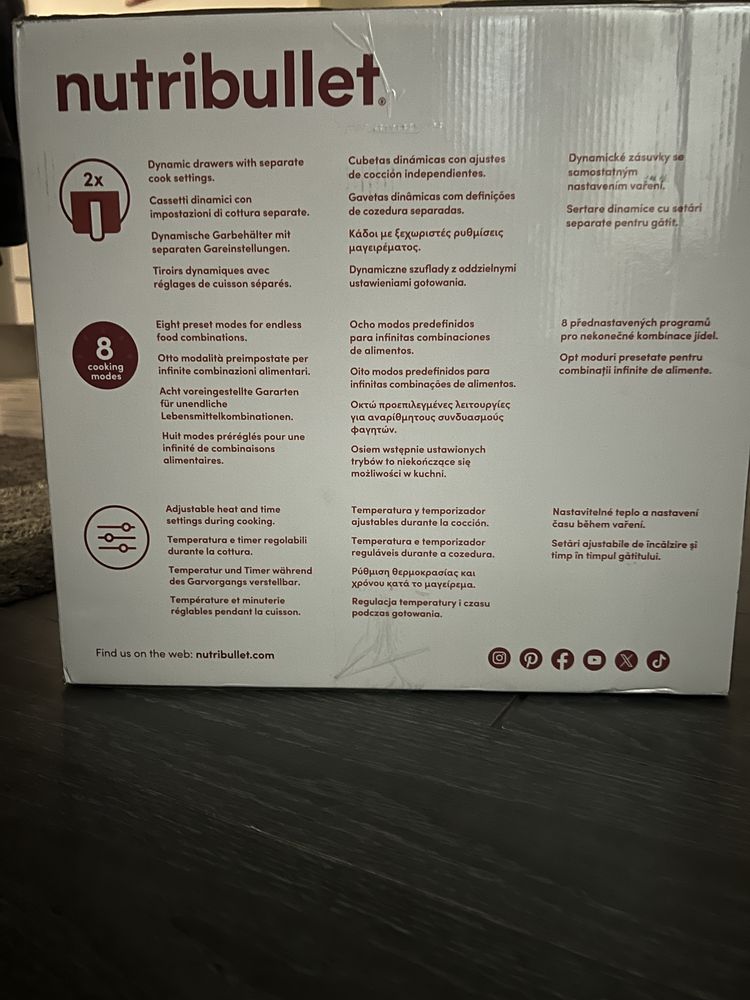 Air fryer - nova/garantia