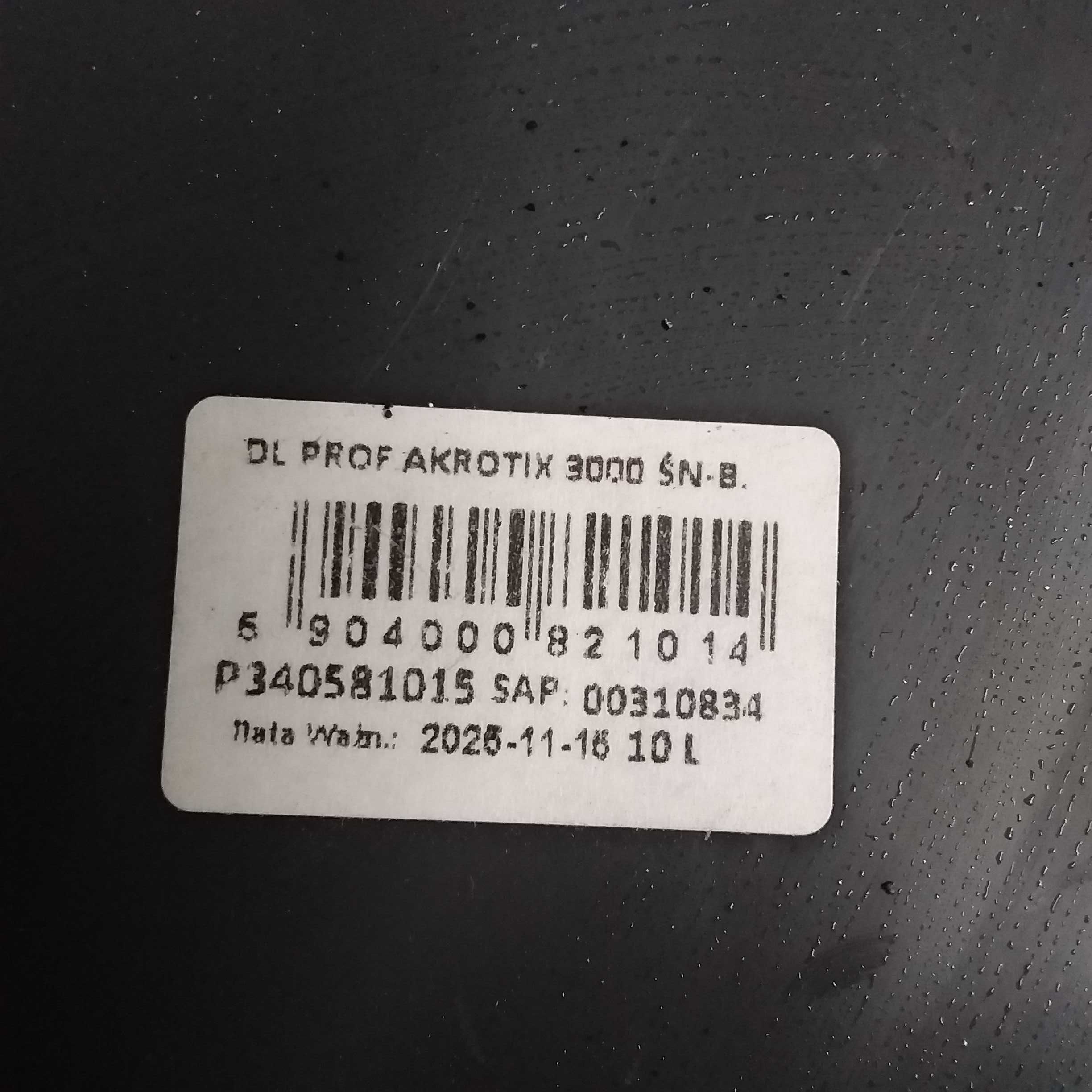 Farba biała lateksowa Dekoral Professional Akrotix 3000 - 10L