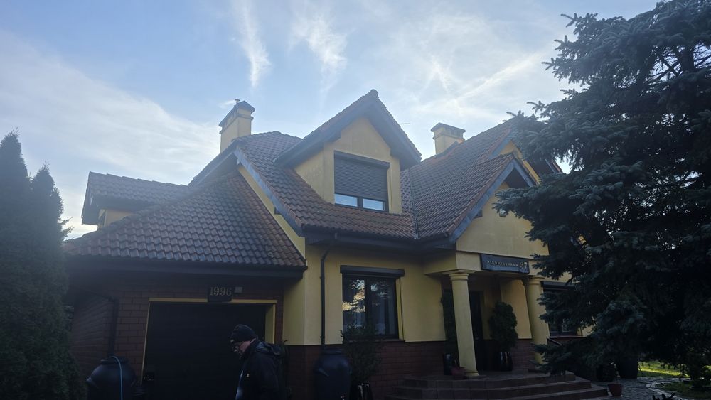 Oddam za darmo dachówkę betonową -używaną.