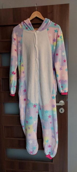 Pizama jednorożca kolorowa