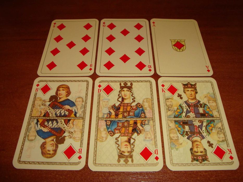 Игральные карты "Royal Gothic", 1975 г.