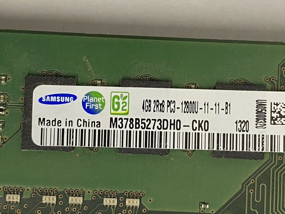 Планка пам’яті SAMSUNG ,  4GB DDR3 PC3-12800U