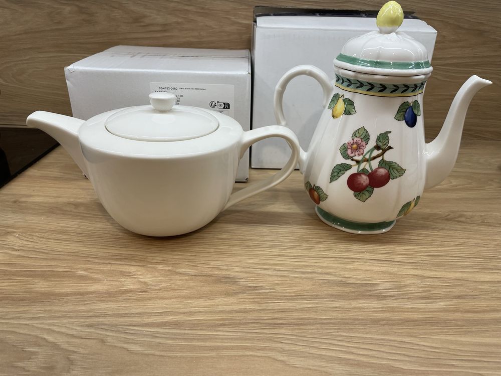Заварник,чайник,Villeroy&Boch for me і french garden fleurence 1,25 л