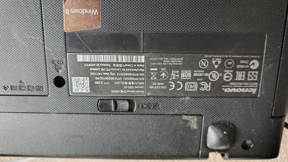 Lenovo G50-30 80G0 512GB na części