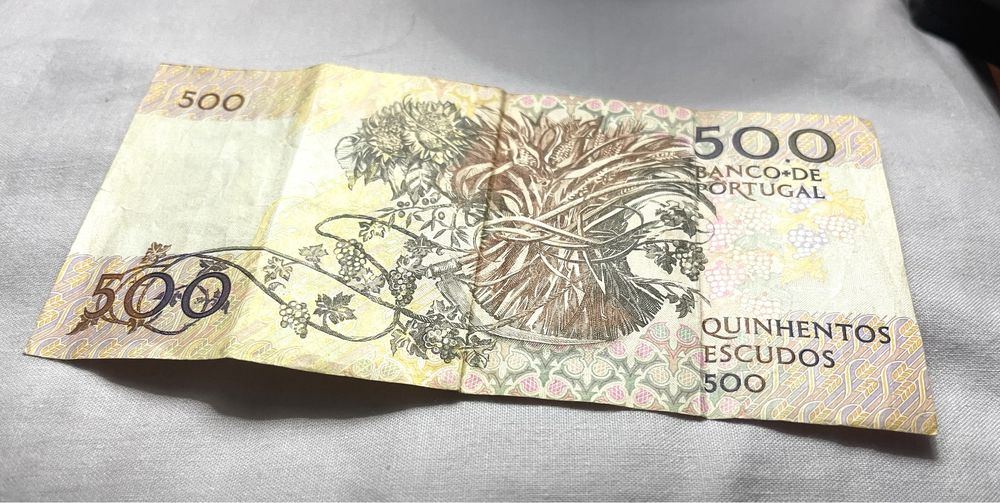 Nota de 500 escudos “1994” Mouzinho da Silveira