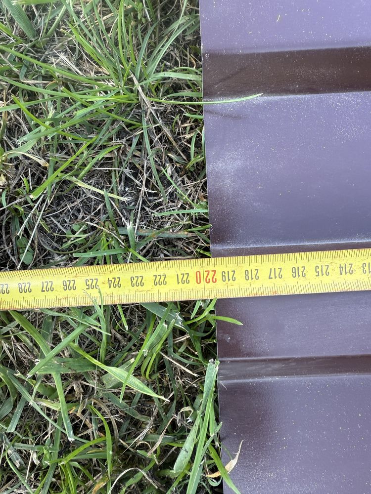 Blacha trapezow t18 ral 8017 polysk