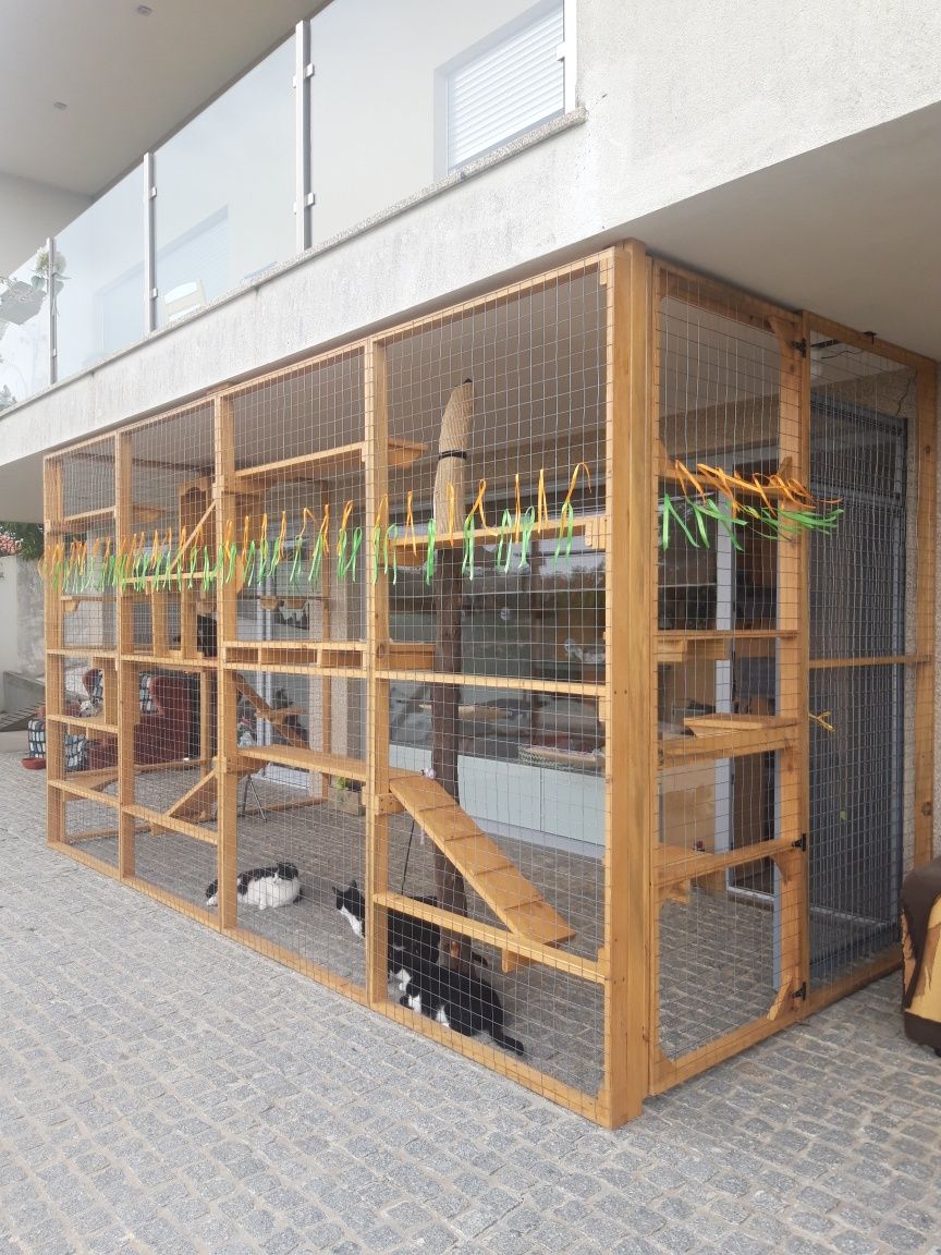 Parque exterior para gatos / Catio / CatCage / Casa para gatos