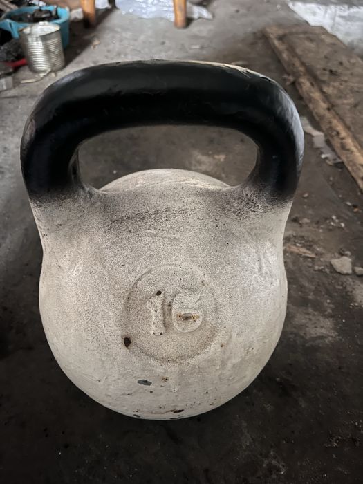 Гиря 16кг советская