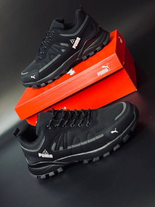 Кожанные кросовки Puma Gore-Tex водонепроницаемые кроссовки пума