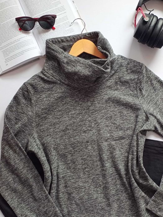 Nowa szara bluza wysoki kołnierz ocieplana damska Regatta 36 S