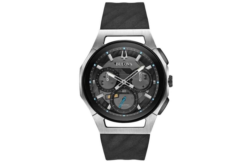 Zegarek męski Bulova Curv Chronograph *Piękne Szkło* $ Rozchwytywany $
